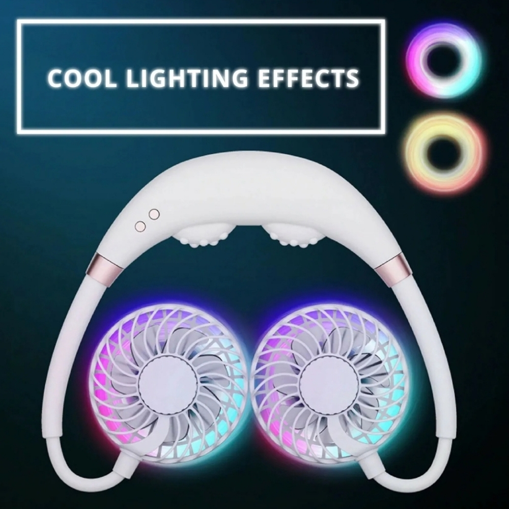 Portable Massage Neck Fan